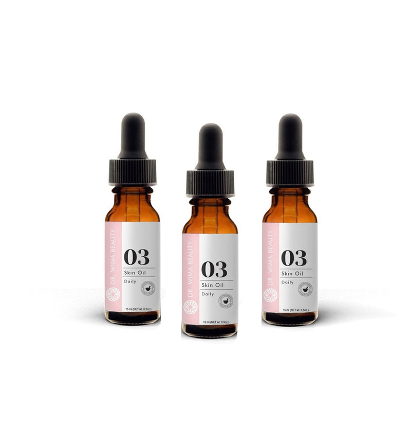 VALUE SET OF 3 X SKIN OILS - DR WIMA BEAUTY